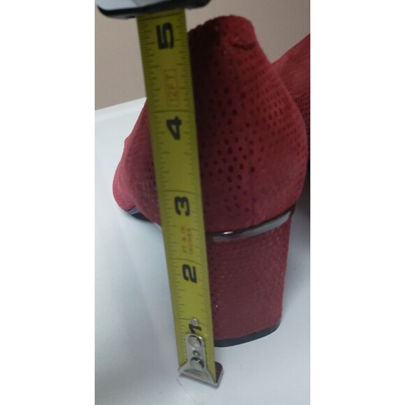 Vaneli Women’s Dark Red Genuine Suede Padded Shoes 9M Office Wedding Guest NWOB - Picture 8 of 11